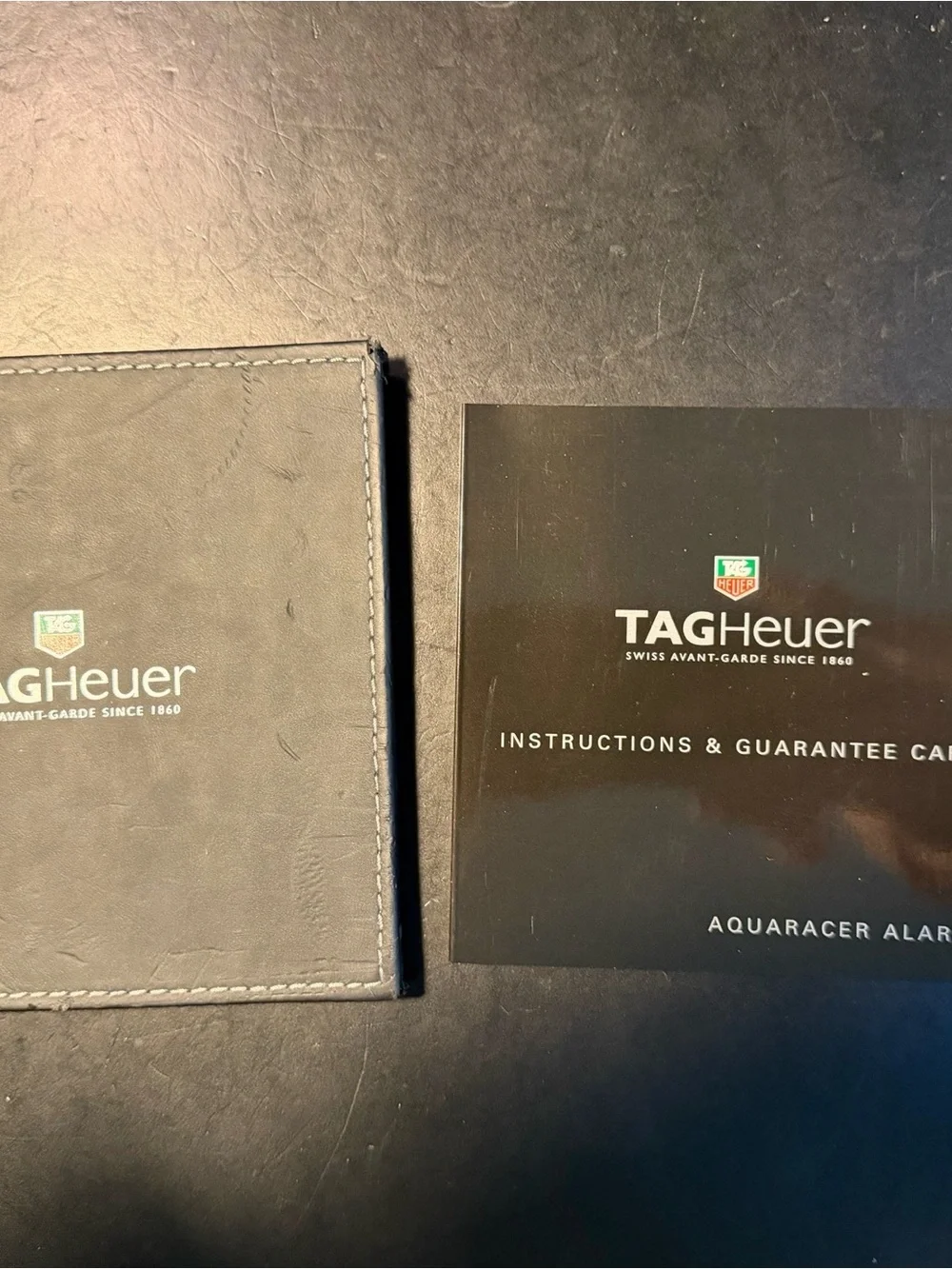TAG Heuer Aquaracer Grande Date Alarm WAP111Z Quartz Diver — Serviced 2026
